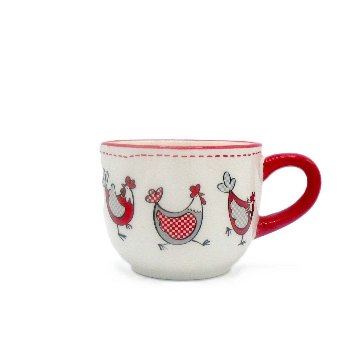 Tasse 3 Hühner – Comic Stil  500 ml